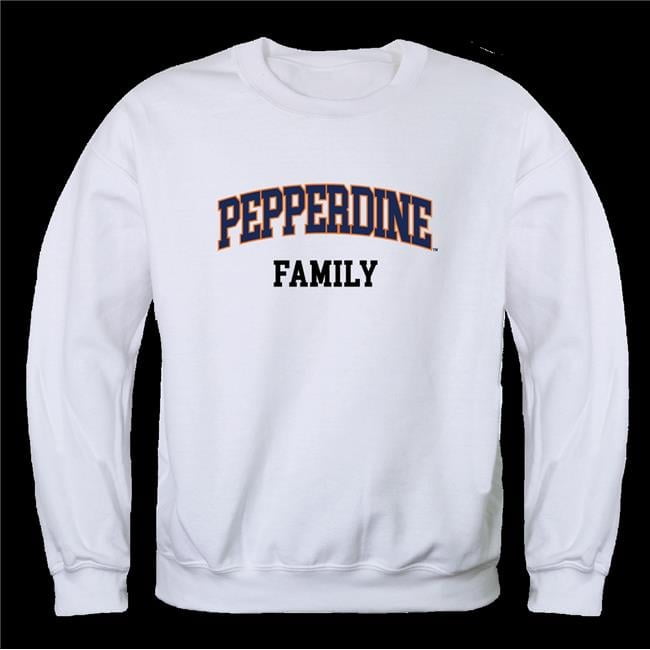 Pepperdine University Waves Family Crewneck Sweatshirt White Extra Large Walmart