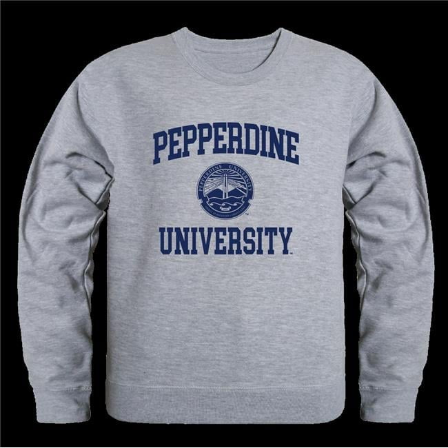 Pepperdine University Waves Seal Crewneck Sweatshirt Heather Grey Large Walmart