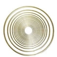 thumbnail image 1 of Pepperell Brass Plated Macramé Ring - 4", 1 of 1