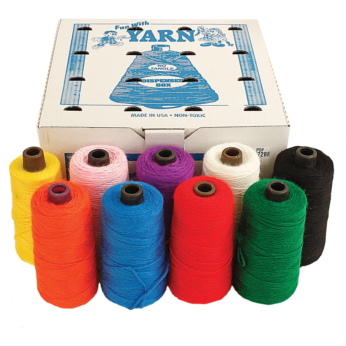 Pepperell 4-Ply 9-Cone Yarn Assortment
