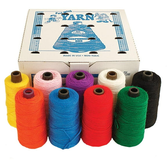 Pepperell 4-Ply 9-Cone Yarn Assortment