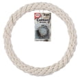 thumbnail image 1 of Pepperell Cotton Rope Wrapped Wreath - 8", 1 of 1