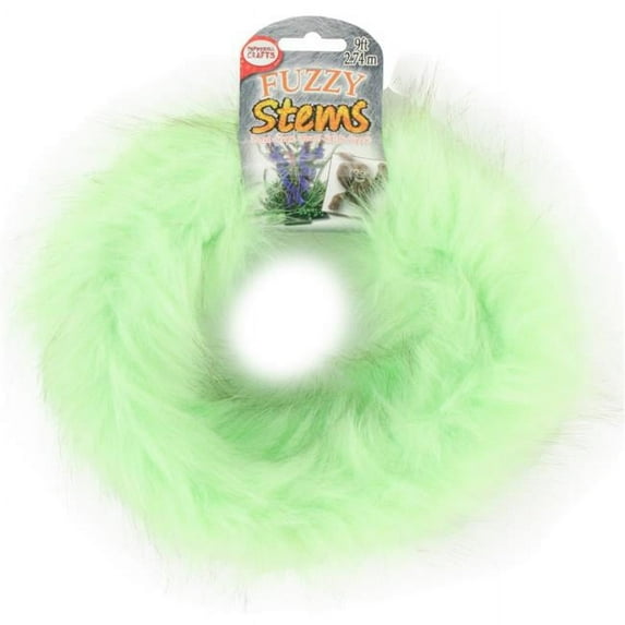 Pepperell Craft Fuzzy Stems - Parrot, 9 ft