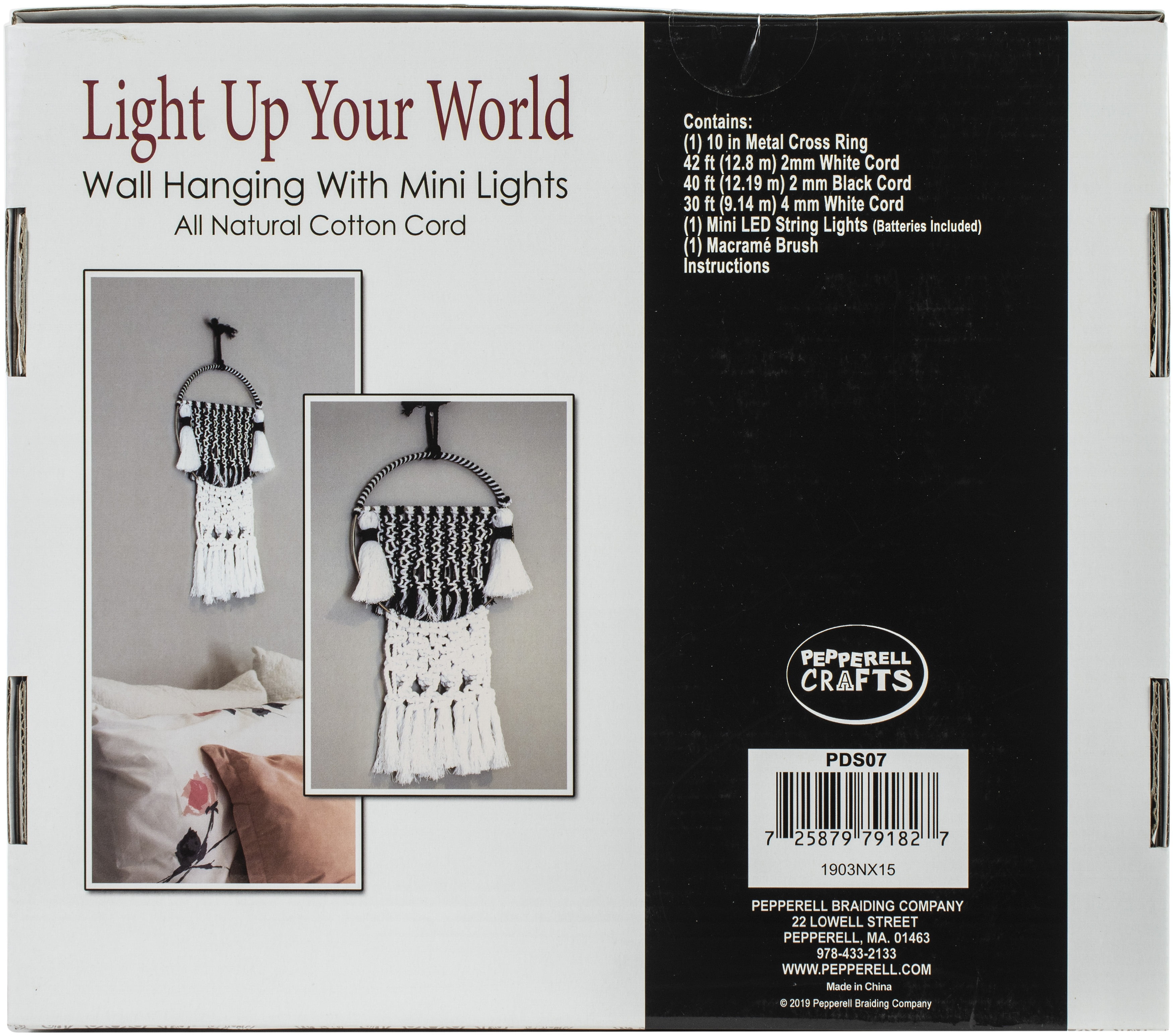 Pepperell Designer Macrame KitLight Up Your World