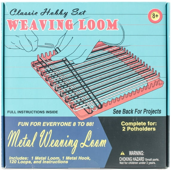 Pepperell Retro Weaving Loom Craft Kit