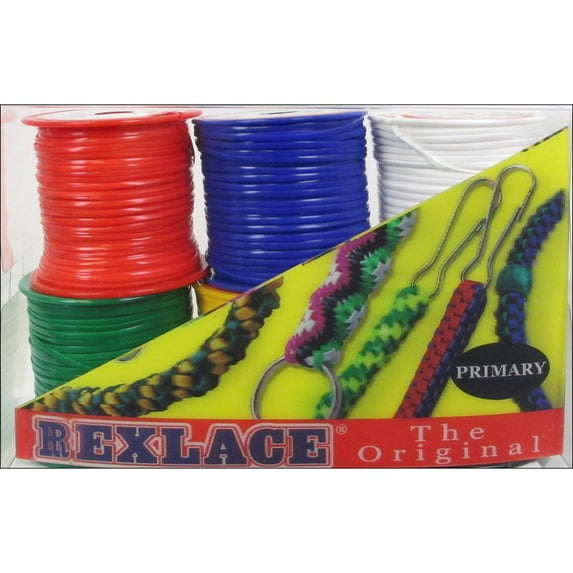 Pepperell Rexlace 6 Pk Primary Colors