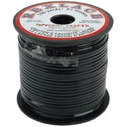 Pepperell Rexlace Plastic Craft Lace, 3/32-Inch Wide, Black