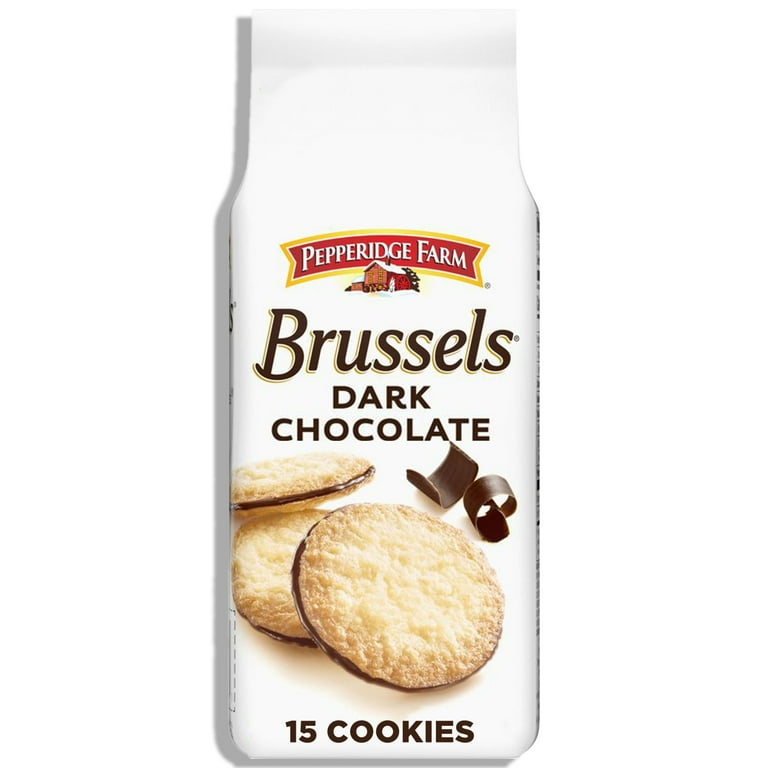 クッキー Pepperidge Farm Gourmet Sweet Brussels Dark Chocolate Lace Cookies