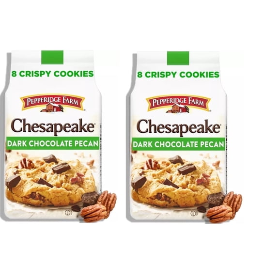Pepperidge Farm COBsapeake Crispy COBsapeake Dark Chocolate Pecan Cookies - 7.2oz Pack of 2