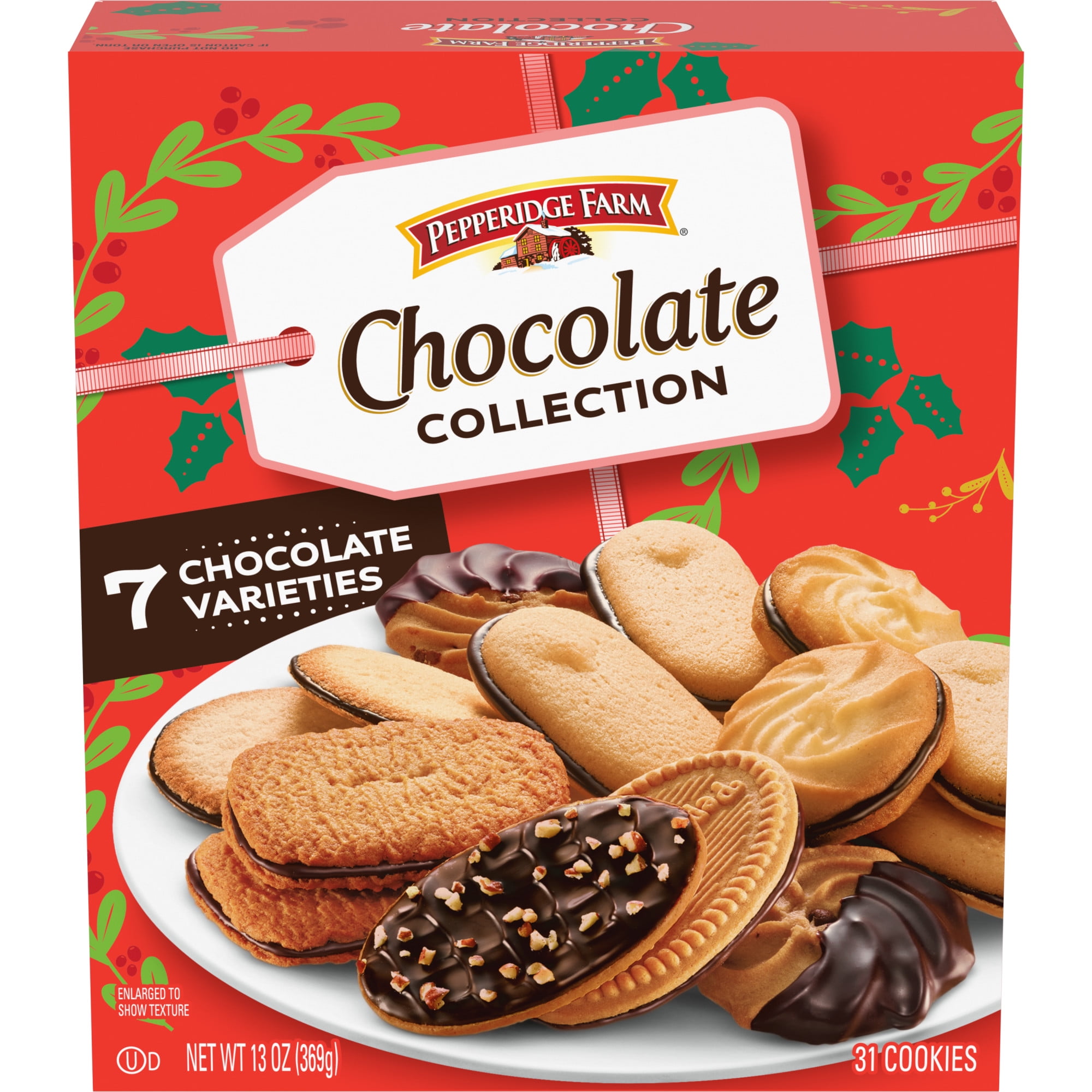 Pepperidge Farm Holiday Cookies Chocolate Collection, 13 oz Box