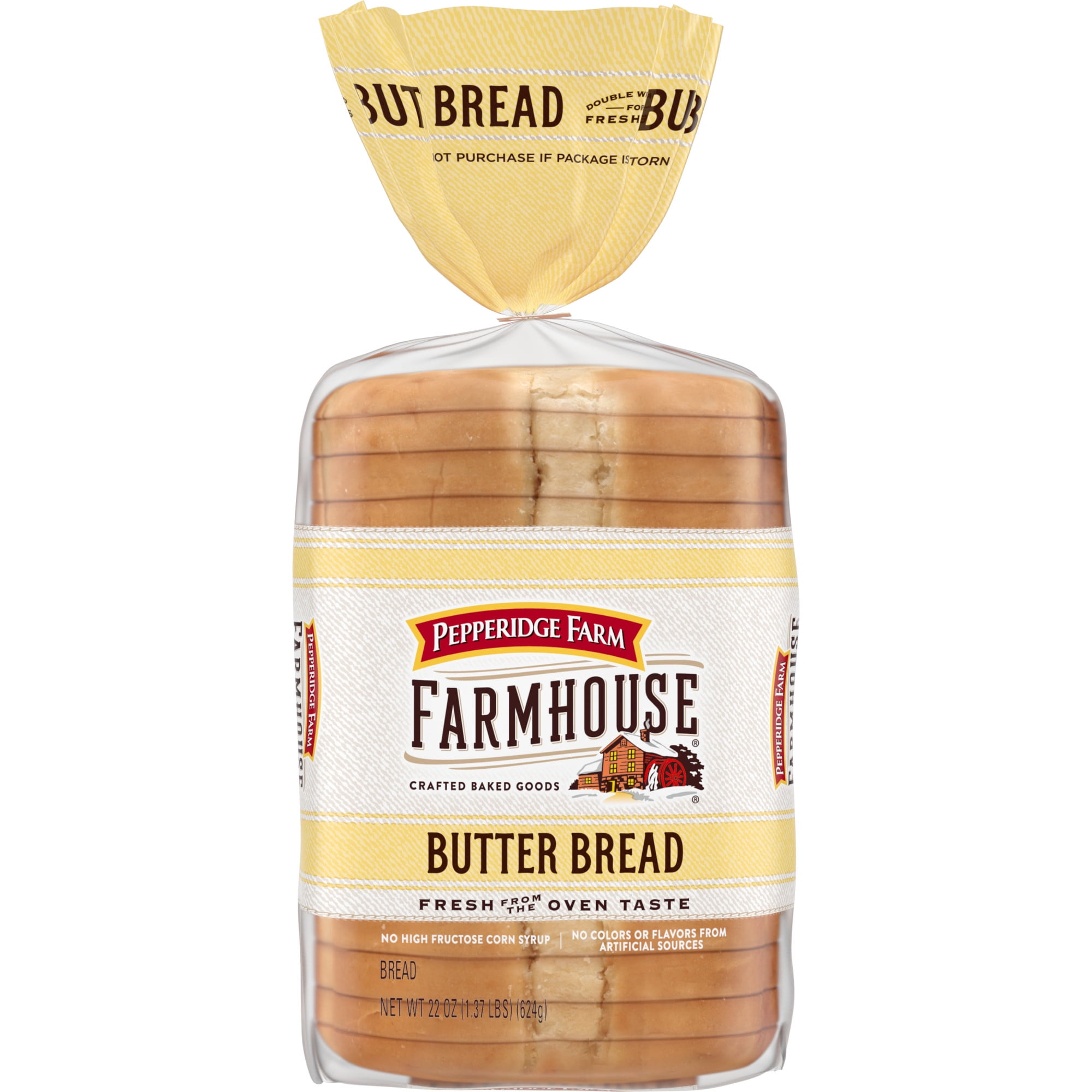 Pepperidge Farm Farmhouse Butter Bread, 22 oz Loaf