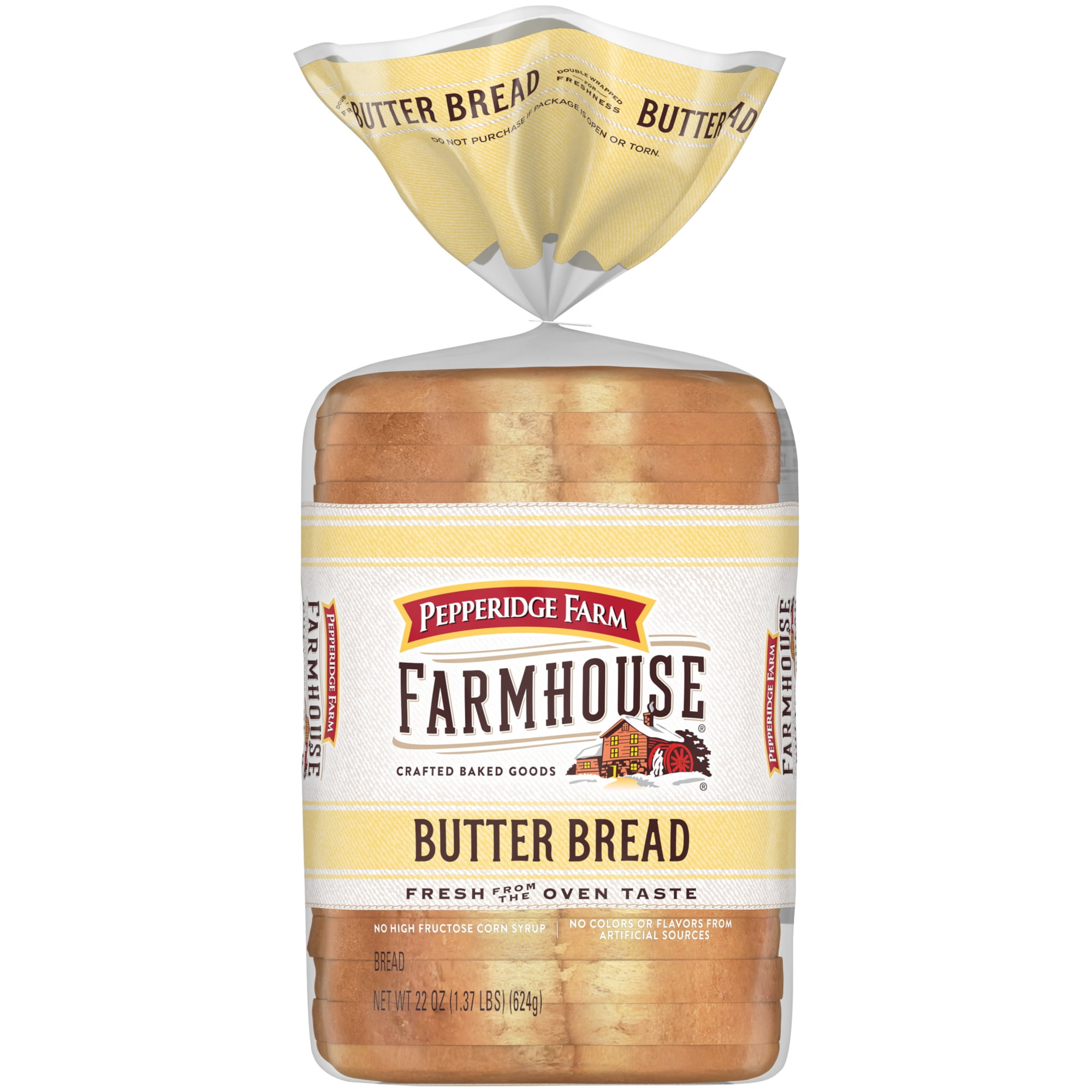 Pepperidge Farm Farmhouse Butter Bread, 22 oz Loaf