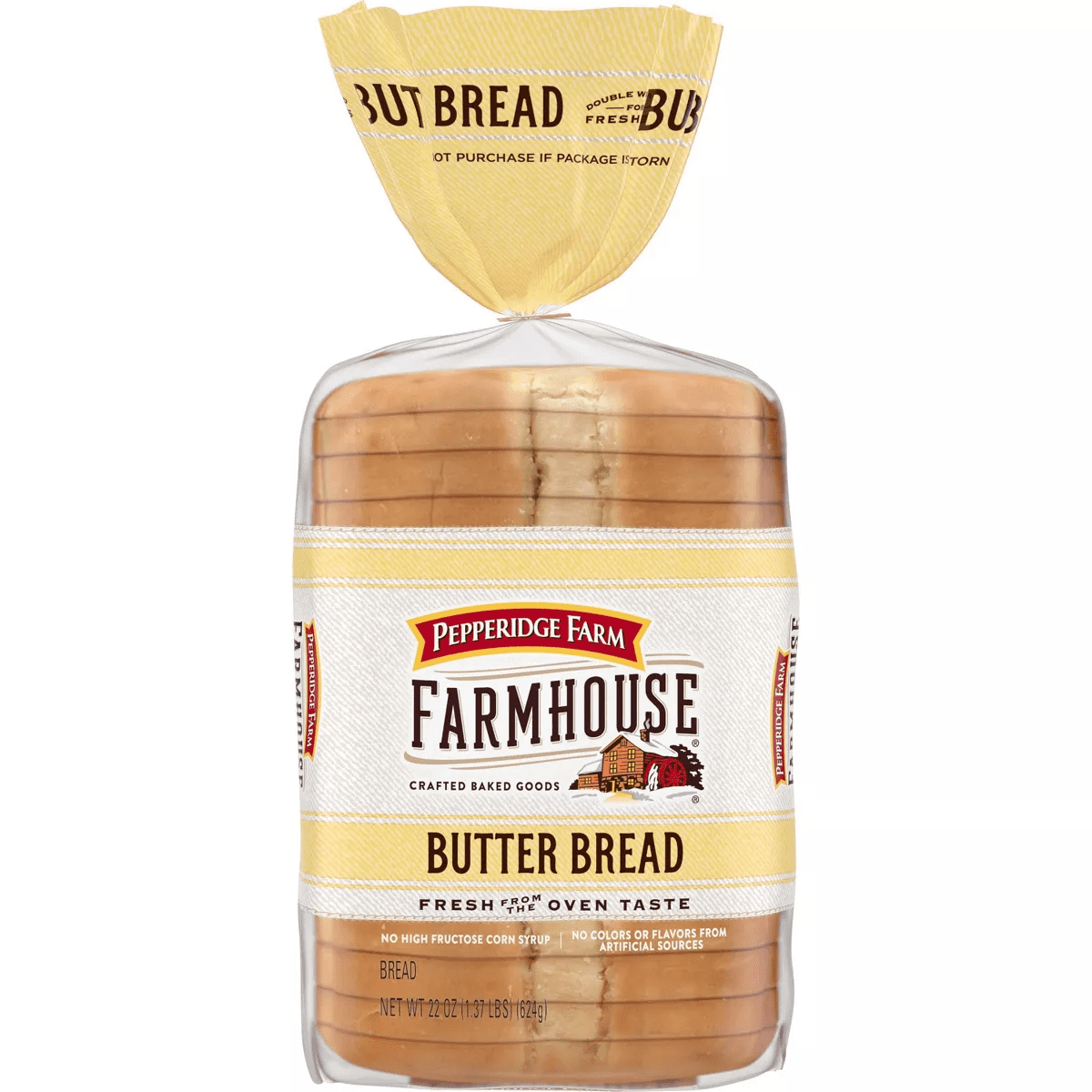 Pepperidge Farm Farmhouse Butter Bread, 3-Pack 22 oz. Loaves