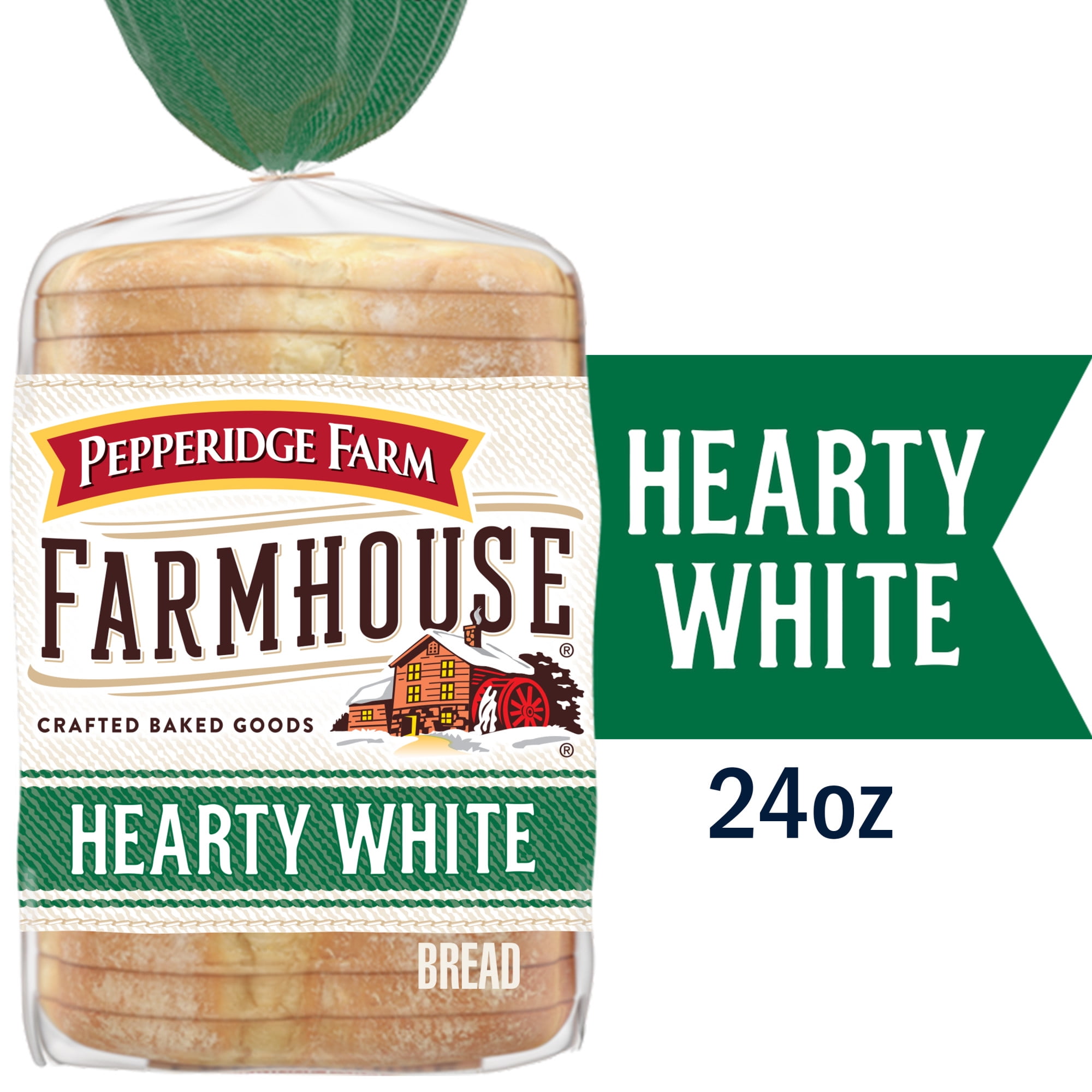 Pepperidge Farm Pepperidge Farm Farmhouse Hearty White Bread, 24 oz Loaf