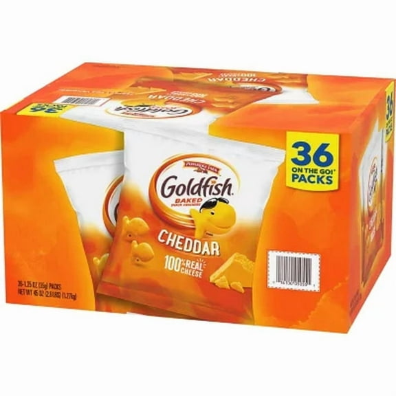 pepperidge farm goldfish cheddar crackers 36ct