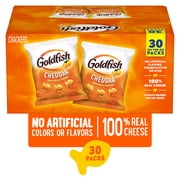 Goldfish Cheddar Crackers, 30 Count 1.5 oz