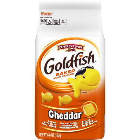 Pepperidge Farm Goldfish, Cheddar (Pack of 2)
