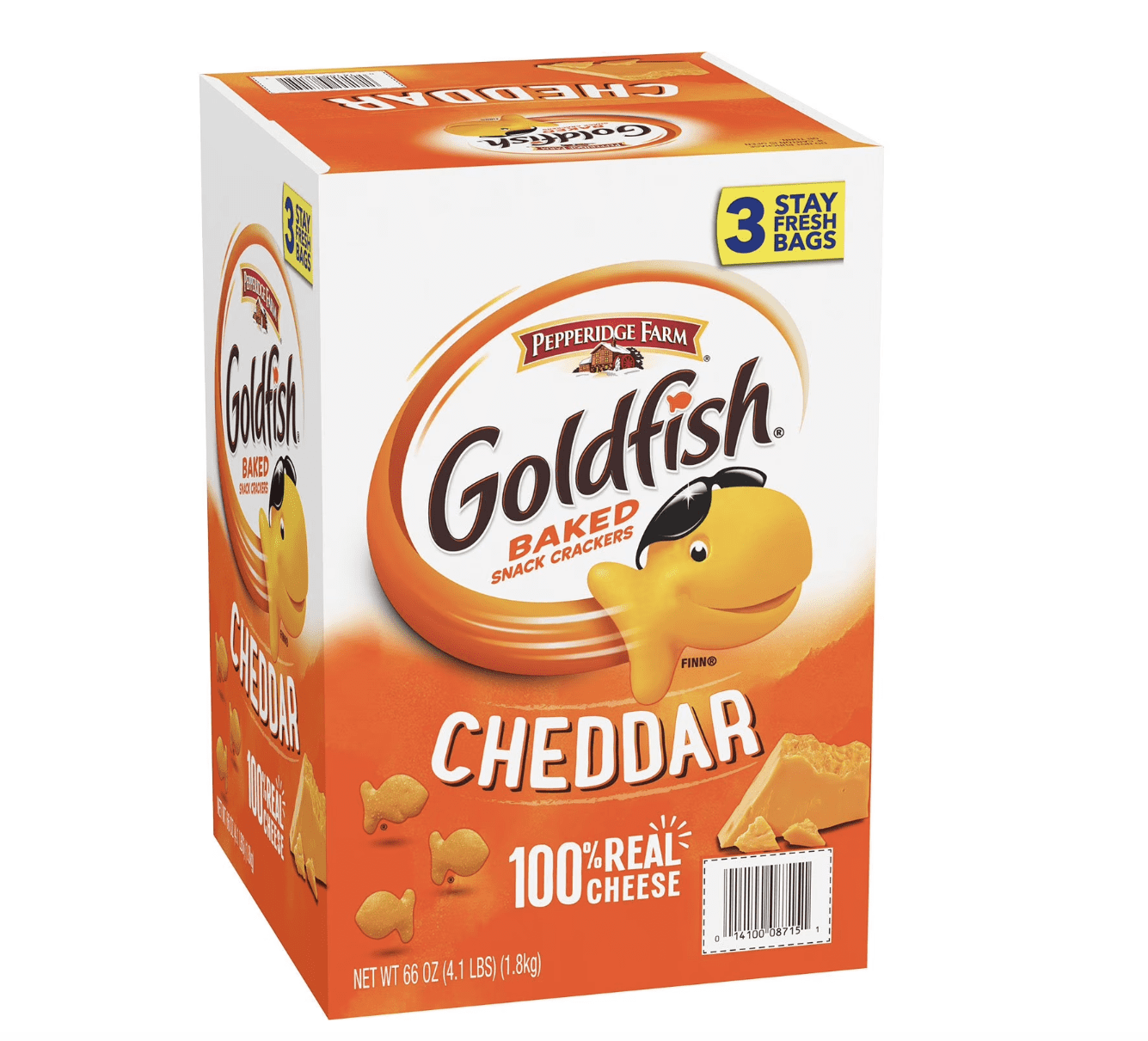 Pepperidge Farm Goldfish Crackers, 22 oz., 3 pk.