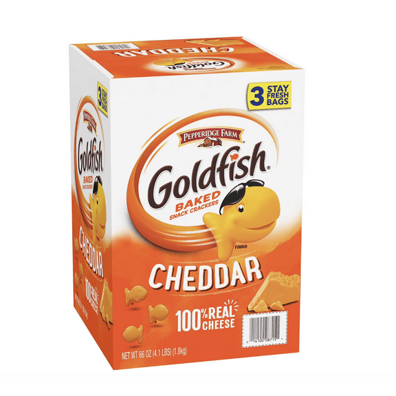 Pepperidge Farm Goldfish Crackers, 22 oz., 3 pk.
