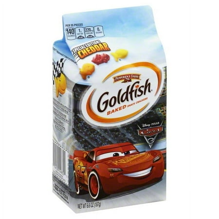 Pepperidge Farm Goldfish Disney Pixar Cars 3 Baked Snack Crackers, 6.6 Oz.