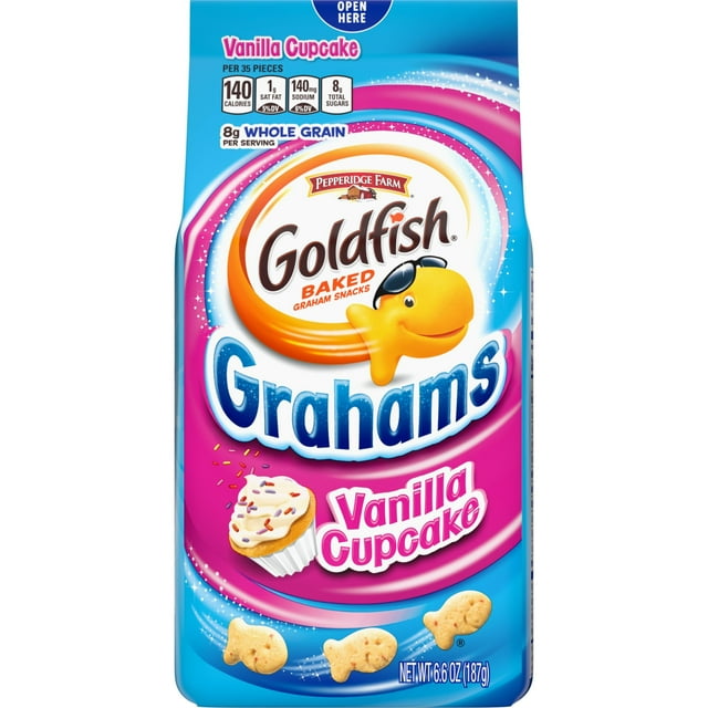 Pepperidge Farm Goldfish GRAHAMS VANILLA 6.6 oz Bag