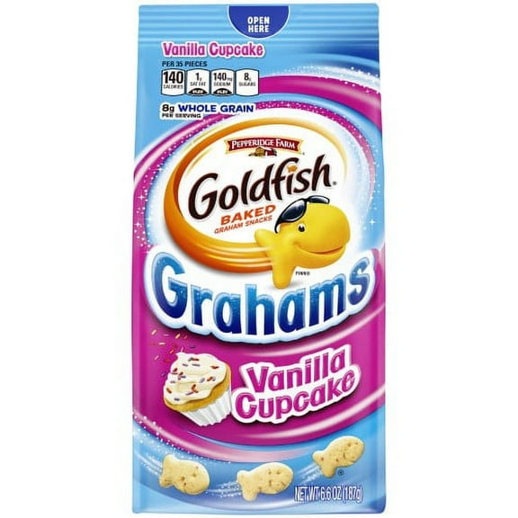Pepperidge Farm Goldfish Grahams Vanilla Cupcake Crackers