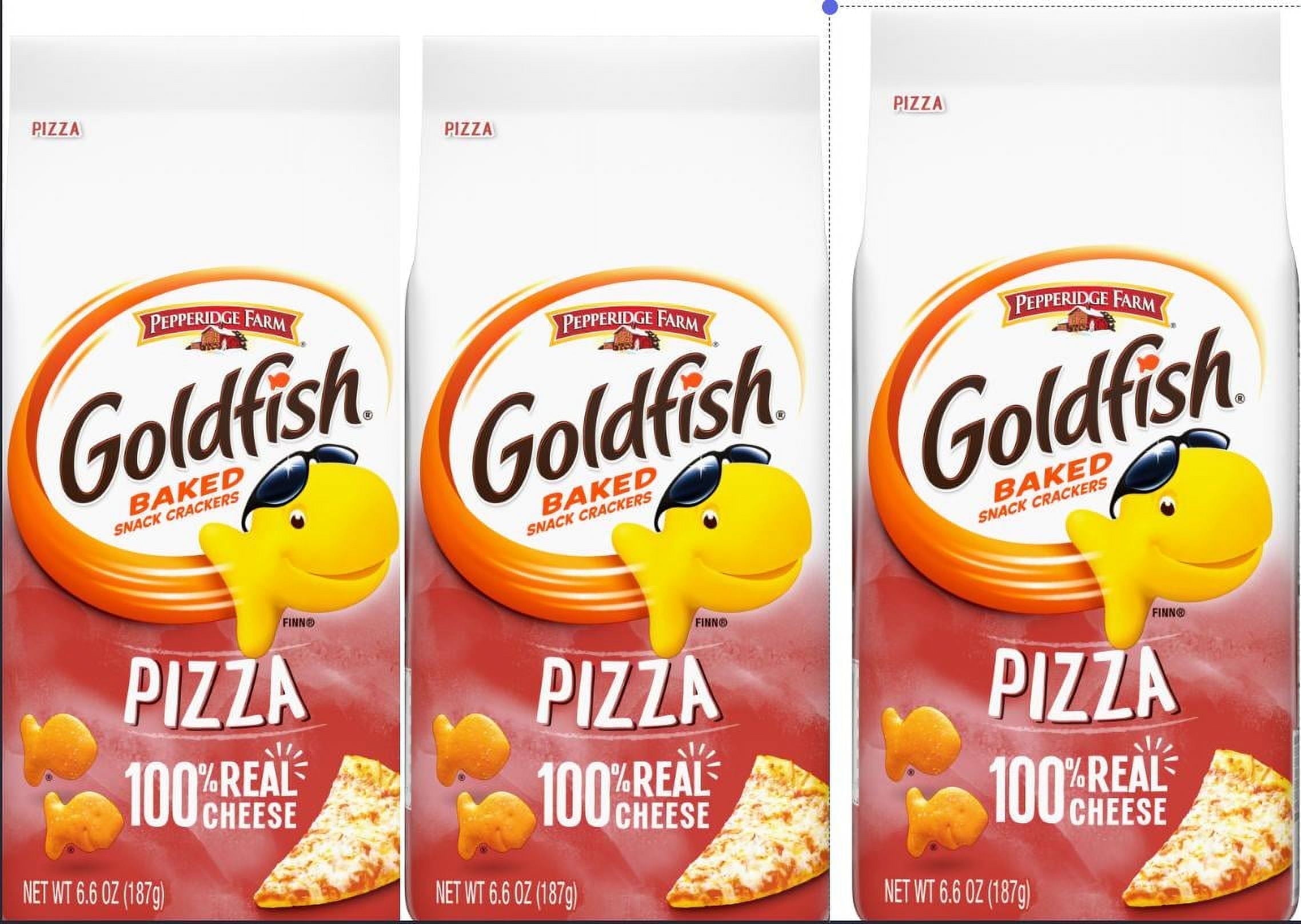 Pepperidge Farm Goldfish Pizza Crackers Zesty, PizzaFlavored Fish