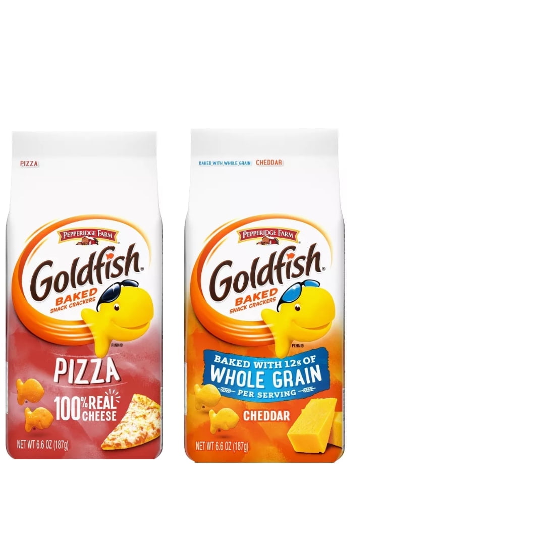 Pepperidge Farm Goldfish Pizza & Whole Grain Cheddar Variety Pack