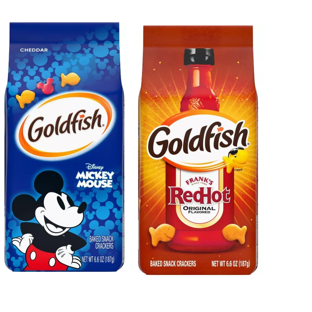 Pepperidge Farm Goldfish [Sour Cream & Onion] Crisps and [Disney Mickey