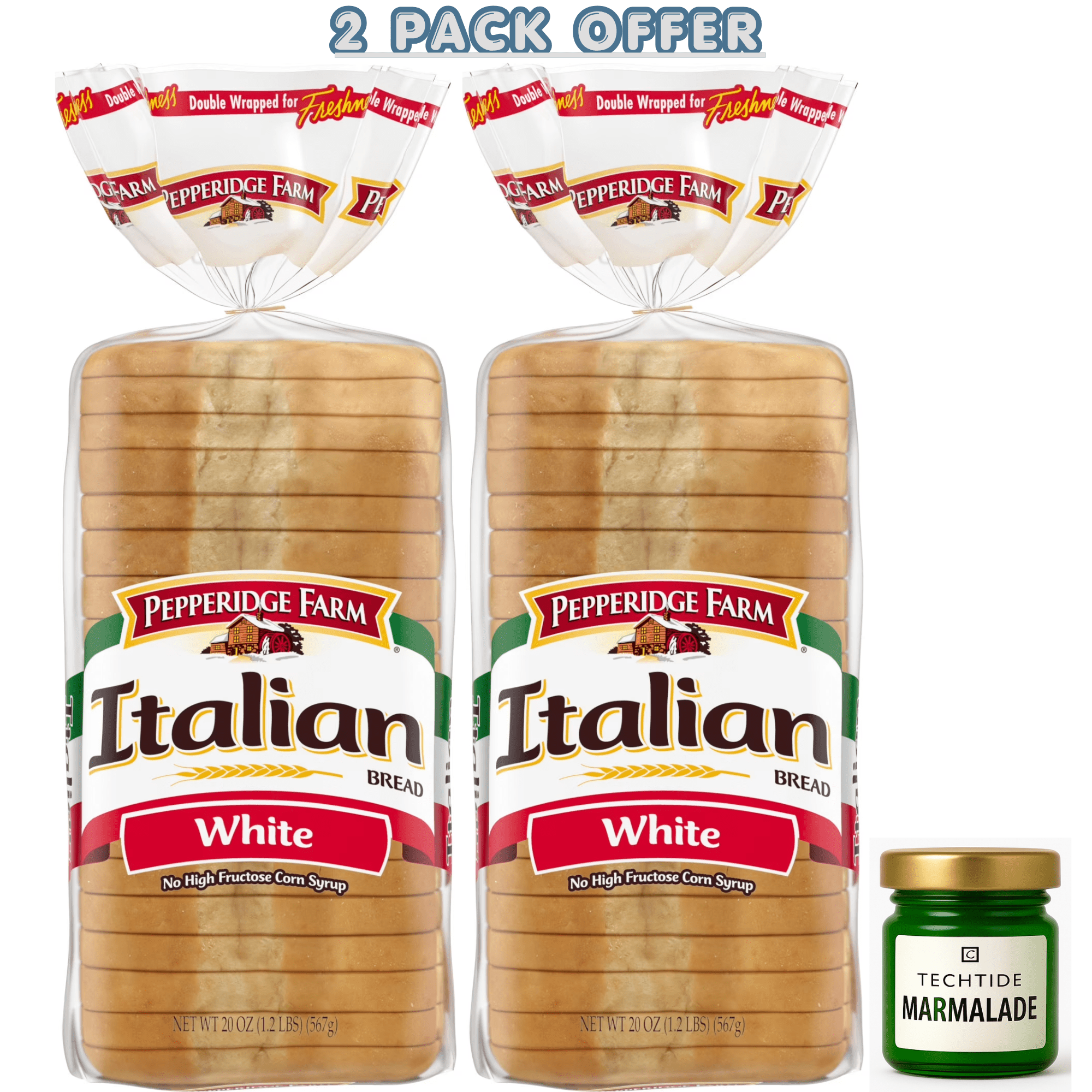 Pepperidge Farm Italian White Seedless Bread, 20 oz