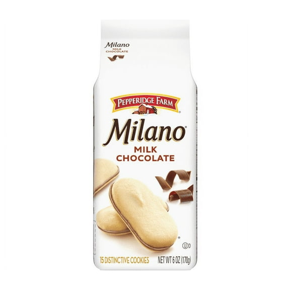 Pepperidge Farm Milano Cookies, Milk Chocolate, 3-Pack 6 Oz Bag