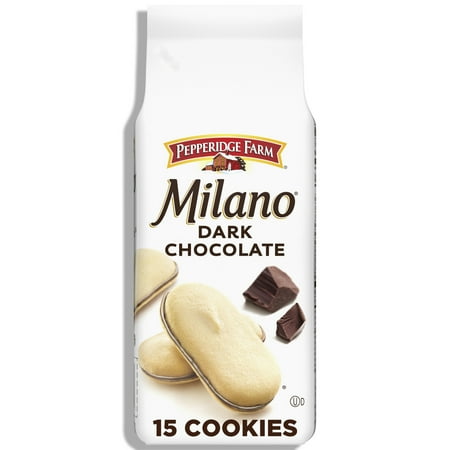 Pepperidge Farm Milano Dark Chocolate Cookies, 6 oz Bag (15 Cookies)