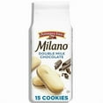 thumbnail image 1 of Pepperidge Farm Milano Double Milk Chocolate Cookies, 7.5 oz Bag (15 Cookies)(2 Packs), 1 of 3