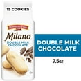 thumbnail image 1 of Pepperidge Farm Milano Double Milk Chocolate Cookies, 7.5 oz Bag (15 Cookies), 1 of 12