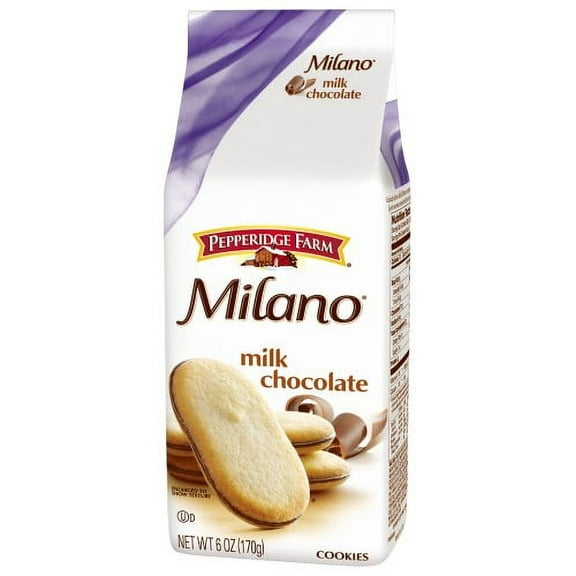 Pepperidge Farm Milano Milk Chocolate Cookies, 6 oz. Bag (Pack of 32)