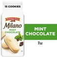 thumbnail image 1 of Pepperidge Farm Milano Mint Chocolate Cookies, 7 oz Bag (15 Cookies), 1 of 10