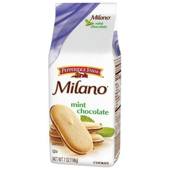 Pepperidge Farm Milano Mint Chocolate Cookies (Pack of 3)