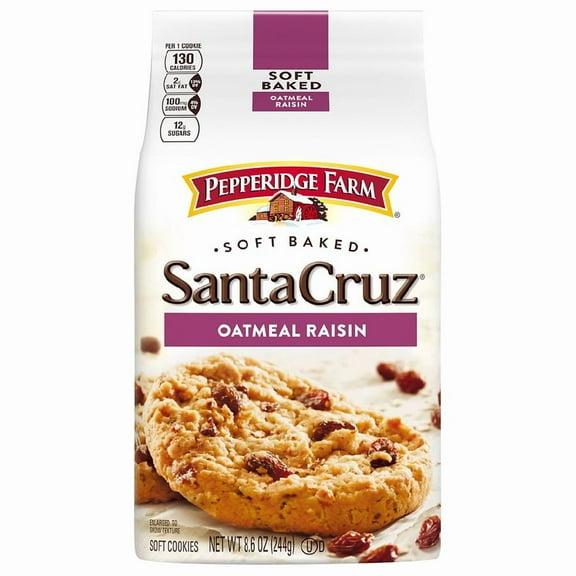 Pepperidge Farm Soft Baked Cookies Oatmeal Raisin 8.6 oz