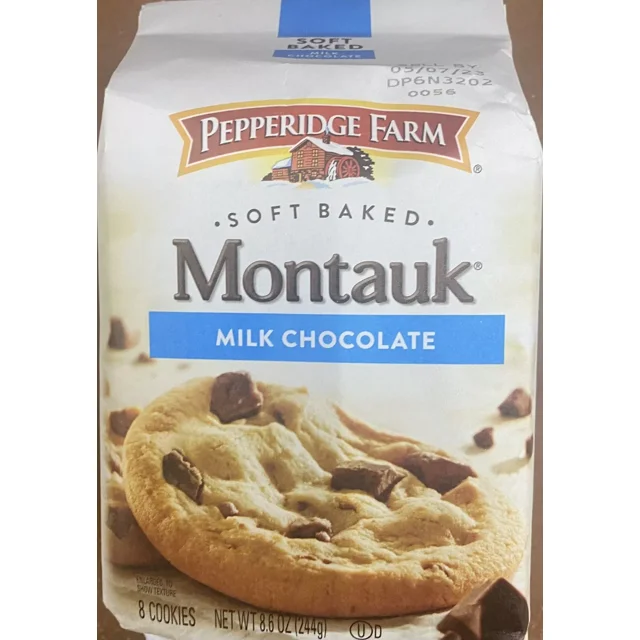 Pepperidge Farm Soft Baked MONTAUK Milk Chocolate Cookies 8.6 oz Bag FREE SHIP