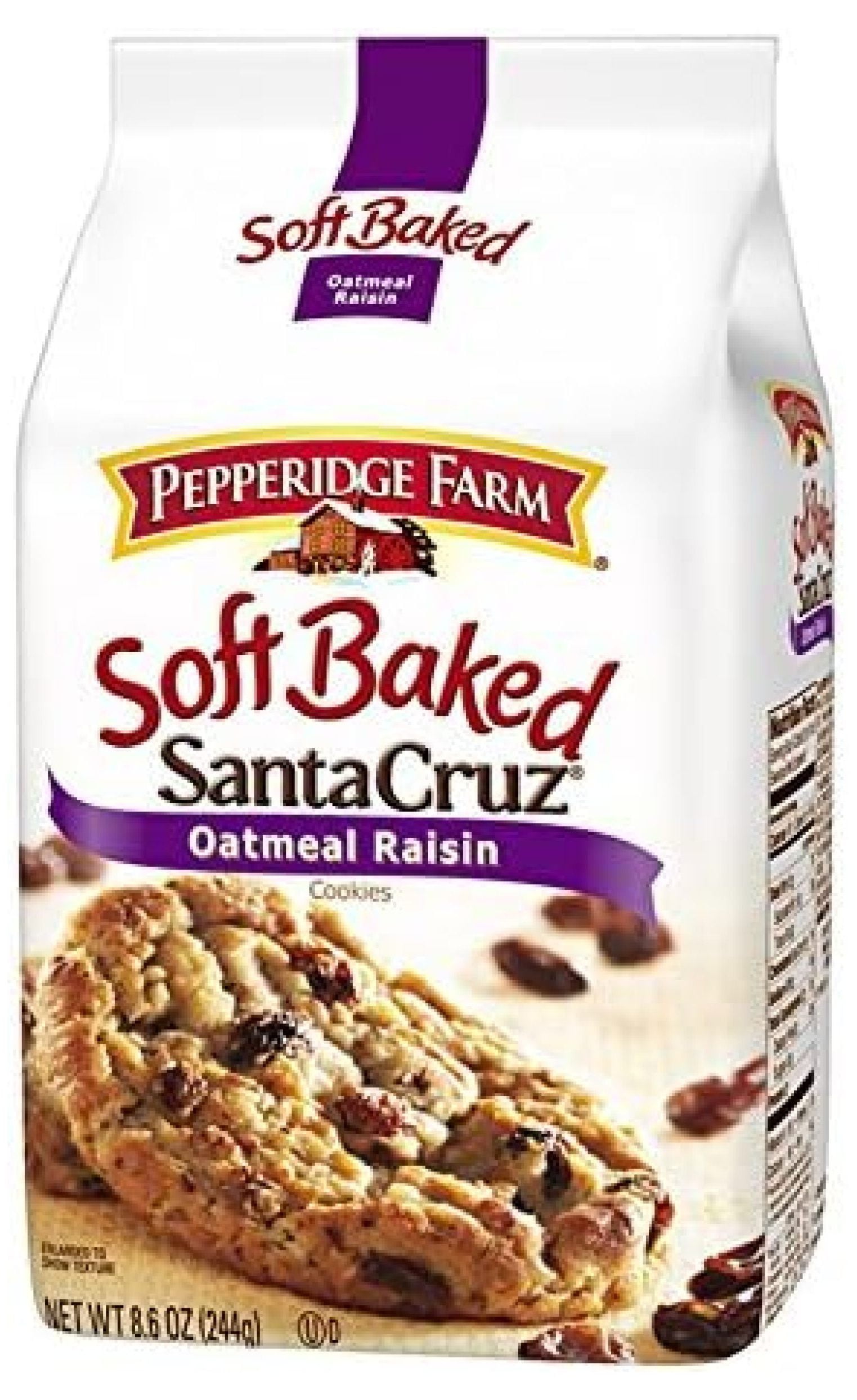 Pepperidge Farm, Soft Baked, , Oatmeal Raisin Cookies, net weight 244 g (Pak of 1 piece) / 8y KK