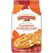 Pepperidge Farm Soft Baked Pumpkin Cheesecake Flavored Cookies, 8.6 oz Bag