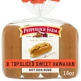 thumbnail image 1 of Pepperidge Farm Sweet Hawaiian Hot Dog Buns, Top Sliced, 8-Pack Bag, 1 of 11