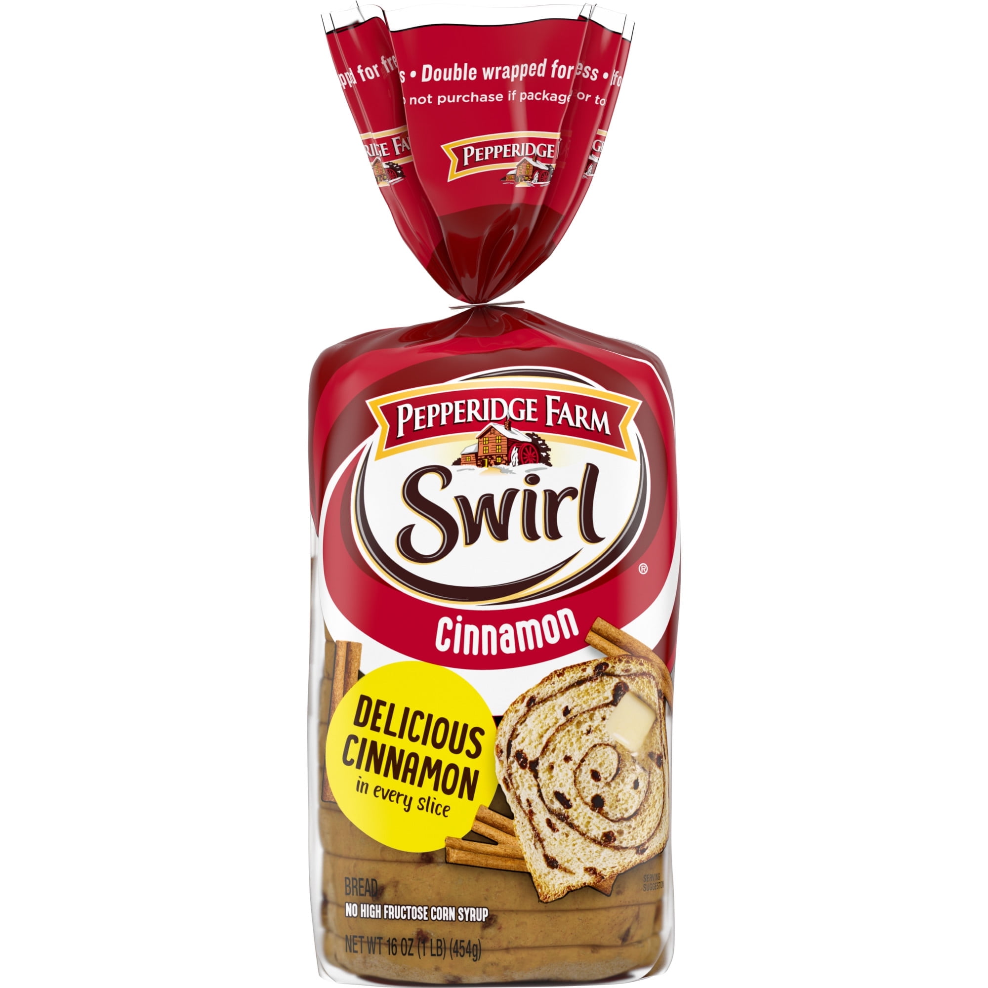 Pepperidge Farm Swirl Cinnamon Breakfast Bread, 16 oz. Loaf (Pack of 5)