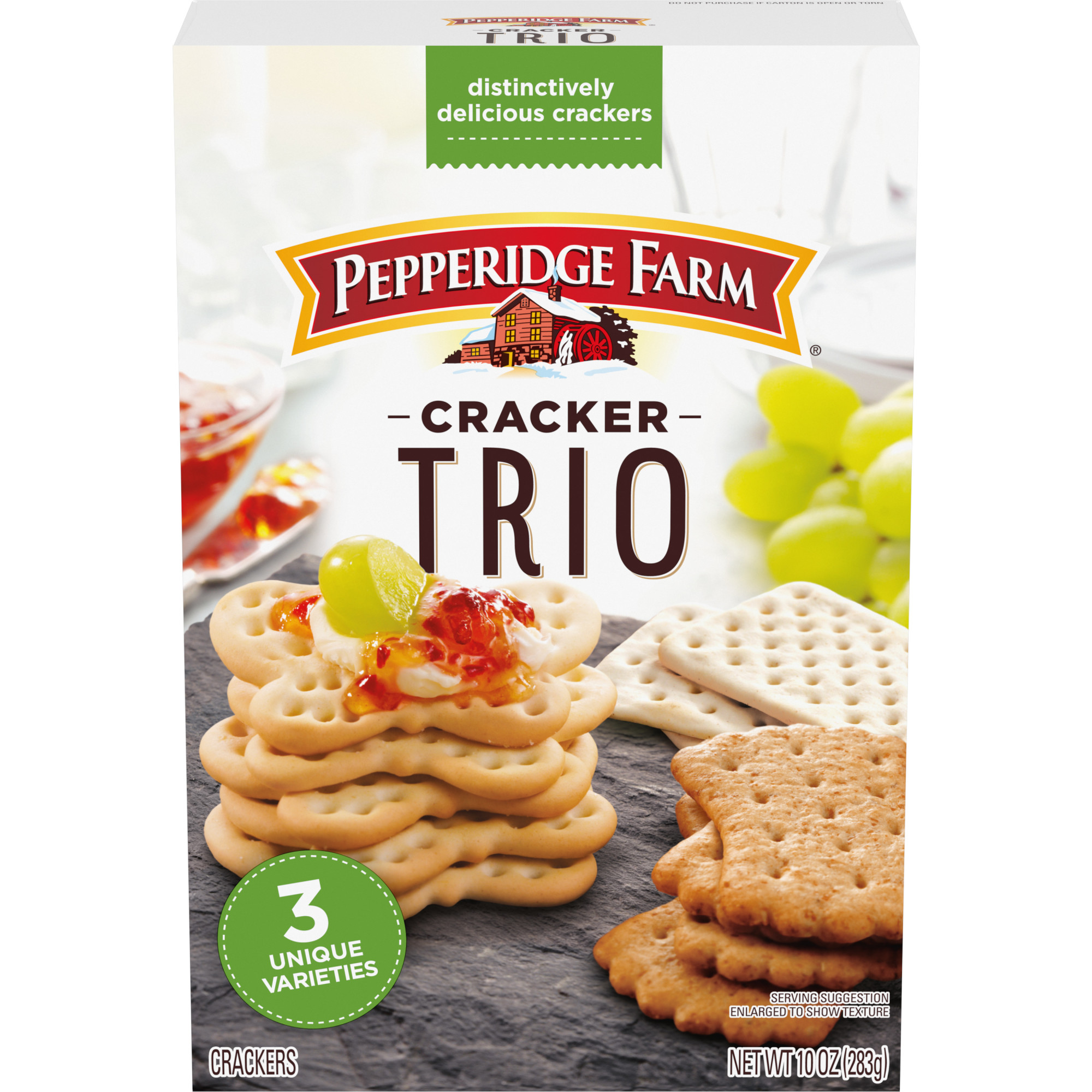 Pepperidge Farm Trio Variety Crackers, 10 oz. Box - image 1 of 6