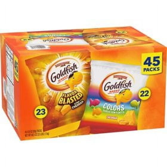 Pepperidge Farm Variety Pack Goldfish, 0.9 oz., 45 count.pack of 2