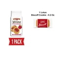 thumbnail image 1 of Pepperidge Farm Verona Strawberry Thumbprint Cookies, 6.75 Oz Bag (18 Cookies) - Pack Of 1 & Lotus Biscoff Cookie - 0.2 Oz - 1 ct, 1 of 5