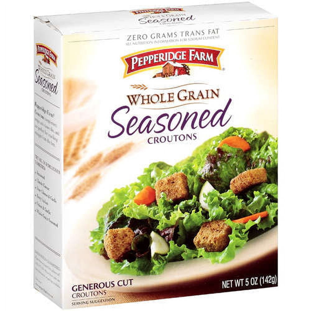Pepperidge Farm: Whole Grain Seasoned Croutons, 5 oz