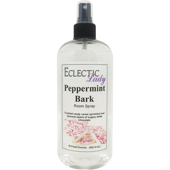 Peppermint Bark Room Spray by Eclectic Lady, 16 Ounces, Fragrant Aromatic Room Mist For Home, Room, Office