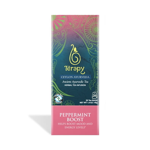 Peppermint Boost Tea by Terapy Ceylon Tea