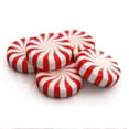Peppermint Candy - Mints Individually Wrapped - Red and White Hard